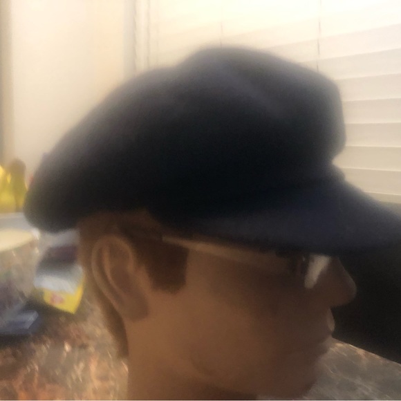 Stetson 100% Wool Cabbie/Newsboy Women’s Black Driving/Golf Cap,size One - Picture 6 of 10